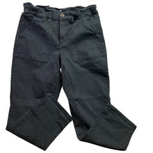 Load image into Gallery viewer, BKE Pants Womens 31 Black High Rise Paper Bag Waist Utility Preppy Academia
