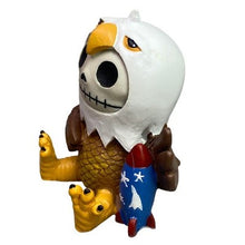 Load image into Gallery viewer, Furrybones Figurine Baldie Skeleton Eagle Collectible Decor Gothcore NIB

