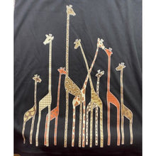 Load image into Gallery viewer, Blair Dress Womens Small Black Giraffe AOP Teachercore Mature Festival Everyday
