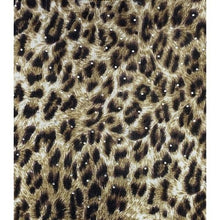Load image into Gallery viewer, Rebecca Malone Sweater Womens 3XL Leopard Beaded AOP Mature Career Office

