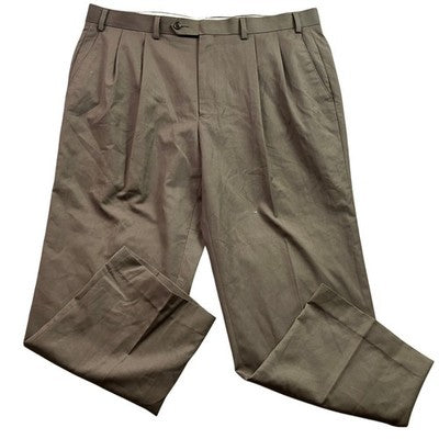 Lauren Ralph Lauren Mens Pants 36x30 Pleated Career Professional Preppy Academia