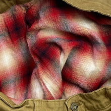 Load image into Gallery viewer, Weatherproof Pants Mens 36X30 Flannel Lined Workwear Outdoors Khaki Streetwear
