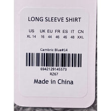 Load image into Gallery viewer, CRZ YOGA Shirt Womens Extra Large Bluish-Gray Work out Cropped Athletic NWT
