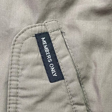 Load image into Gallery viewer, Members Only Jacket Mens 44L Tan Full Zip Bomber Insulated Snow Ski Outdoors
