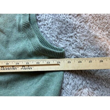 Load image into Gallery viewer, Alan Paine Sweater Vest Mens Extra Large Lambswool V-Neck Sage Green England
