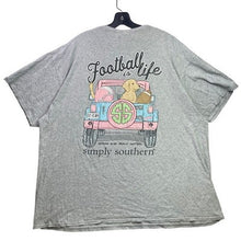 Load image into Gallery viewer, Simply Southern Shirt Womens 2XL Football Country Grunge Everyday Streetwear
