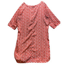 Load image into Gallery viewer, Gap Shirt Dress Womens Extra Large Cat AOP Casual Short Sleeve Coral Summer
