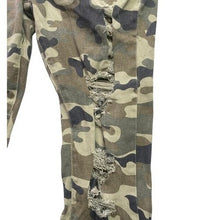 Load image into Gallery viewer, Rebel Minds Jeans Mens 38x32 Distressed Camo Punk Skater Grunge Streetwear
