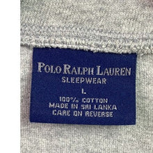 Load image into Gallery viewer, Polo Ralph Lauren Shirt Mens Large Sleepwear Quarter Zip Preppy Academia
