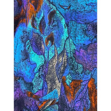 Load image into Gallery viewer, Vintage Mrs Roper Caftan Womens OSFA Abstract Maxi House Dress Mumu Boho AOP

