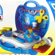 Load image into Gallery viewer, Pretend Doctor Case Playset Medical 18 Piece Toy Interactive Sensory Ages 3+
