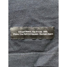 Load image into Gallery viewer, Edvard Munch The Scream Shirt Mens Extra Large Gothcore Embroidered Script Art
