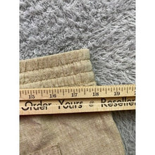 Load image into Gallery viewer, GAP Shorts Womens Large Linen Blend Drawstring Beachy Coastal Minimalist
