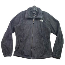 Load image into Gallery viewer, The North Face Jacket Womens Medium Fleece Black Full Zip Outdoors
