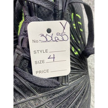 Load image into Gallery viewer, Wilson Tennis Shoes Boys 4 Black Neon Green Athletic Court Sneakers
