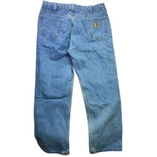 Load image into Gallery viewer, Carhartt Jeans Mens 38x30 Workwear Grunge Preppy Academia Career Streetwear
