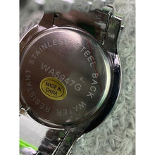 Load image into Gallery viewer, Techno King Watch Mens Iced Hip Hop Crystals Stainless Steel Water Resistant
