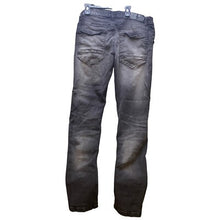 Load image into Gallery viewer, Evolve 5 Jeans Mens 32x32 Distressed Slim Fit Black fade Destroyed Punk Y2K
