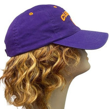 Load image into Gallery viewer, Clemson Tigers Hat Adult Adjustable NCAA Headwear Purple Orange Baseball Cap
