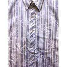 Load image into Gallery viewer, Southpole Shirt Mens Extra Large Button Down Striped Floral AOP Academia Y2K
