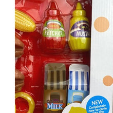 Load image into Gallery viewer, Pretend Play Food Playset Kitchen Interactive Sensory Toy NIB
