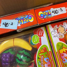 Load image into Gallery viewer, Happy Cooking Play Set Pretend Food Cutting Fruit Vegetable Kitchen Toy Kids 3+
