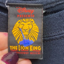 Load image into Gallery viewer, The Lion King Shirt Mens Medium Broadway Musical Spell Out Everyday Streetwear
