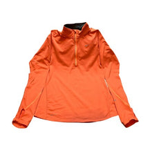 Load image into Gallery viewer, Nike Shirt Womens Small Orange Running Performance Dri Fit Half Zip Pullover
