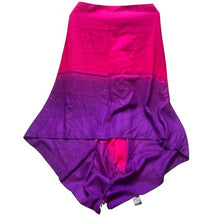 Load image into Gallery viewer, L TOMEN Shawl Womens Ombre Cape Fringe Pink Purple Viscose Blend NWT
