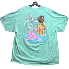 Load image into Gallery viewer, Simply Southern Shirt Womens 2XL Mermaid Beachy Coastal Everyday Streetwear
