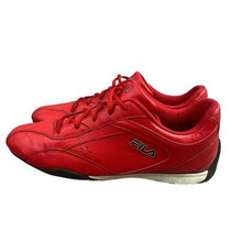 Load image into Gallery viewer, Fila Shoes Mens 13 Red Lifestyle Running Athletic Athleisure Everyday
