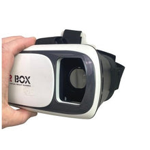 Load image into Gallery viewer, VR BOX Virtual Reality Glasses White Black Smartphone VR Headset Adjustable
