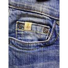 Load image into Gallery viewer, Z.Cavaricci Jeans Womens 1 Embellished Denim Embroidered Festival Boho Blue
