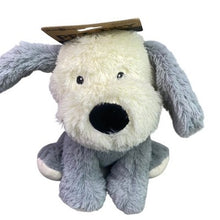 Load image into Gallery viewer, Metro Pawlin Sitting Dog Toy 9" Plush Squeaker Crinkle Ears NWT
