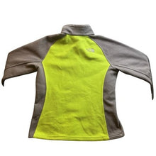 Load image into Gallery viewer, The North Face Jacket Womens Large Fleece Gray &amp; Green Full Zip Outdoor Coat
