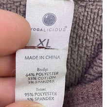 Load image into Gallery viewer, Yogalicious Hoodie Womens Extra Large Oversized Athleisure Sweatshirt Thumbholes
