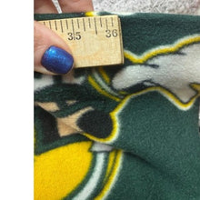 Load image into Gallery viewer, Green Bay Packers Mickey Mouse Fleece Blanket NFL Football Logo + Arm Warmers
