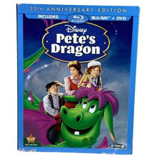 Load image into Gallery viewer, Disney Petes Dragon Blue Ray DVD 35th Anniversary Edition Movie Sealed
