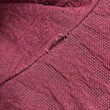 Load image into Gallery viewer, Connected Apparel Dress Womens 6 Burgundy Lace Textured V-Neck Fit and Flare
