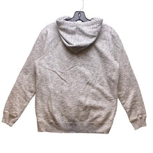 Load image into Gallery viewer, Abercrombie &amp; Fitch Hoodie Girls 13/14 Hoodie Spell Out Bling Academia Gray
