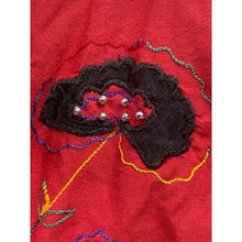 Load image into Gallery viewer, Vintage Short Circuit Shirt Womens Medium Embroidered Western Beaded Country
