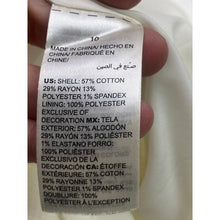 Load image into Gallery viewer, White House Black Market Skirt Women 10 Ivory Texture Career Office Mature
