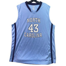 Load image into Gallery viewer, North Carolina Tar Heels Jersey Mens Extra Large #43 Basketball NCAA Athleisure
