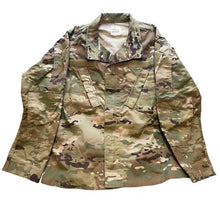 Load image into Gallery viewer, Military Jacket Mens 36 Short Camo Field Camouflage Grunge Skater Button Down
