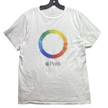 Load image into Gallery viewer, Apple Park Visitor Center Shirt Mens Medium Rainbow Infinite Loop Logo Everyday
