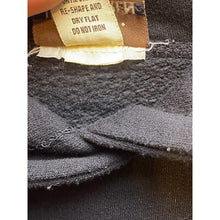 Load image into Gallery viewer, Jon Lauren Sweatshirt Mens Small Hoodie Pullover Silver Nike Logo Spell Out
