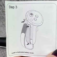 Load image into Gallery viewer, Meta Quest 3 Controller Grip VR Cover Strap Battery Case Black Set
