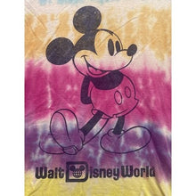 Load image into Gallery viewer, Walt Disney Shirt Mens Extra Large Mickey Mouse Tie-Dye Logo Festival Rainbow
