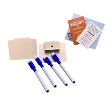 Load image into Gallery viewer, Metal Label Basket Bin Clip Removable Pantry Storage 18 Labels 4 Chalk Markers
