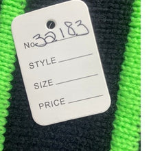 Load image into Gallery viewer, Runway 7 Sweater Womens 2XL Black Neon Stripe Fringe Tassel Festival Streetwear
